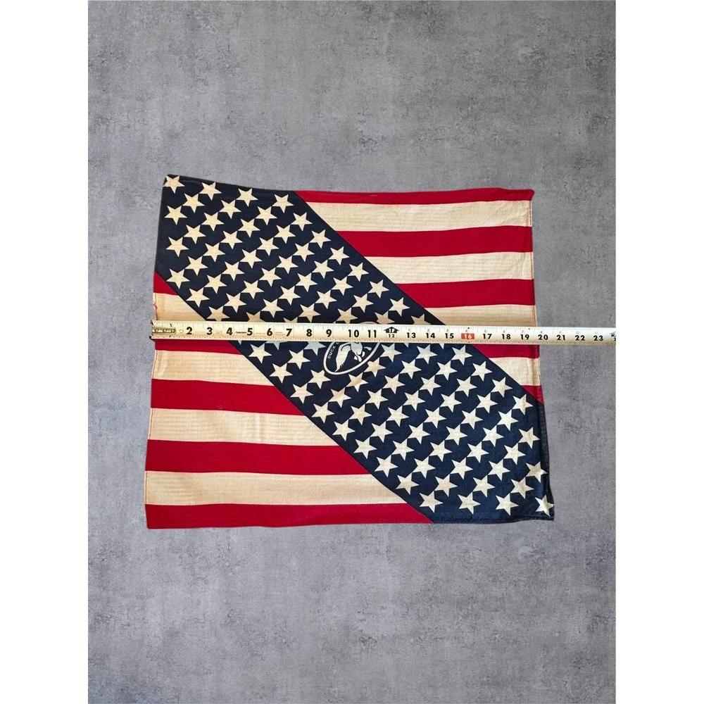 Duck Commander Bandana 18x21 Red White Blue American Flag Stars